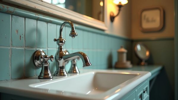 Comment choisir un robinet ancien mural pour un style rétro