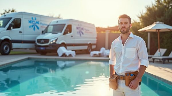 Fabricant piscine coque installateur réseau avec Neptune Piscines