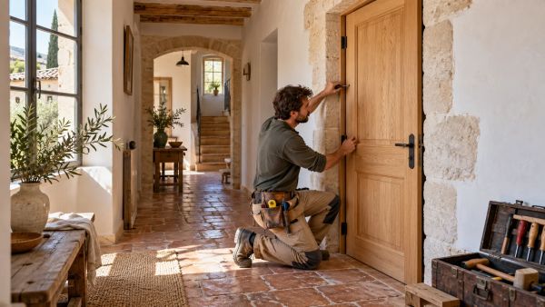 Guide complet pour installer une porte intérieure dans son cadre