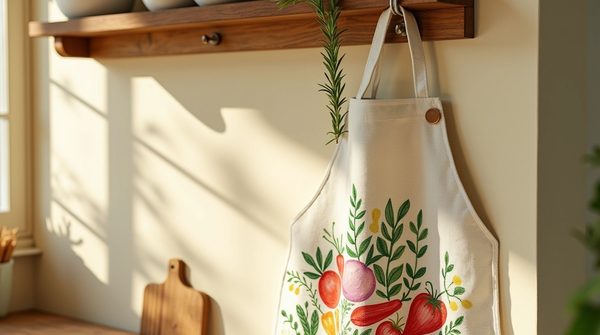 Tablier de cuisine personnalisé : l'accessoire incontournable pour une touche unique en cuisine